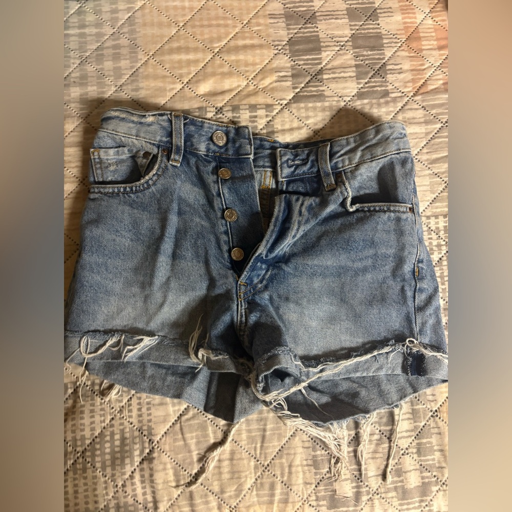 Denim Blue Women's Shorts